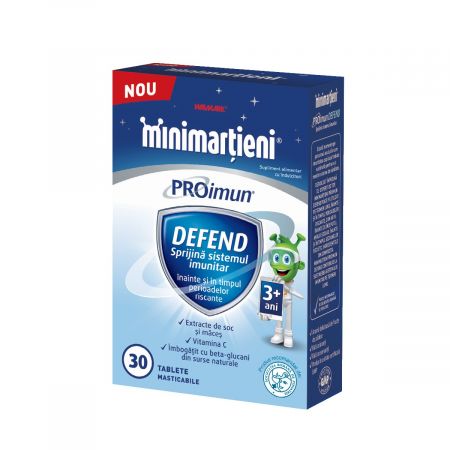 Minimartieni PROimun Defend 3+ ani, 30 tablete, Walmark