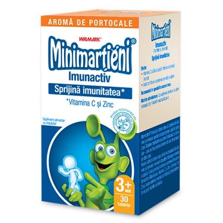 Minimartieni cu aroma de portocale, 30 tablete, Walmark