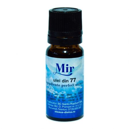 Mir, ulei din 77 ingrediente naturale, 10 ml, Steaua Divina 