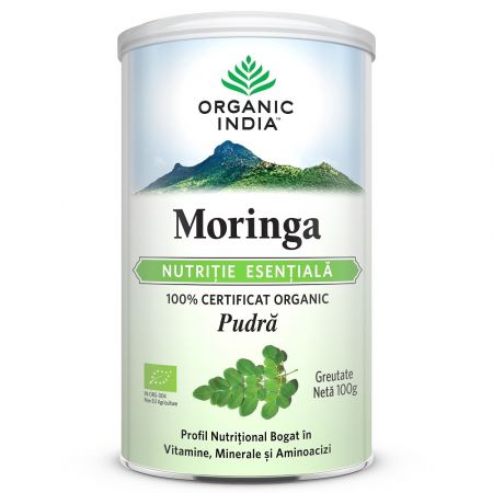 Moringa pulbere Bio, 100 g, Organic India