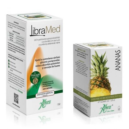 Pachet LibraMed, 138 comprimate + Ananas, 50 capsule, Aboca