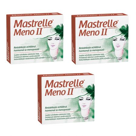 Pachet Mastrelle Meno II (3 la pret de 2), 30 capsule, Fiterman Pharma