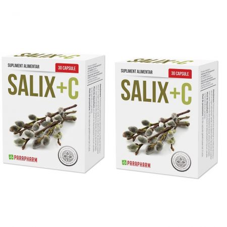 Pachet Salix+C, 30 capsule (1+1), Parapharm