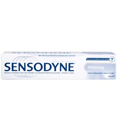 Pasta de dinti Extra Whitening Sensodyne, 100 ml, Gsk