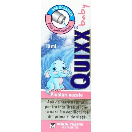 Picaturi nazale Quixx Baby, 10 ml, Berlin-Chemie Ag