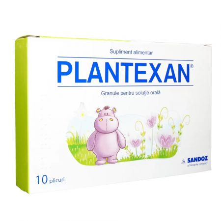 Plantexan solutie orala, 10 plicuri, Sandoz