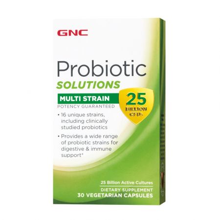 Probiotic Solutions Tulpini Multiple 25 Miliarde CFU, (424631), 30 capsule , GNC 