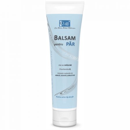 Balsam pentru orice tip de par cu ulei de masline Q4U, 150 ml, Tis Farmaceutic