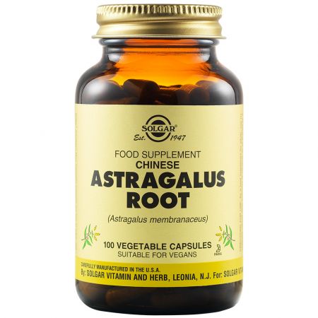 Radacina de Astragalus, 100 capsule, Solgar