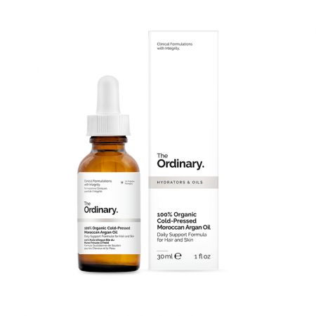 Ulei de argan 100% organic presat la rece Moroccan, 30 ml, The Ordinary