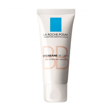 Crema hidratanta cu efect de uniformizare SPF 20 Hydreane BB, Nuanta Light, 40 ml, La Roche-Posay