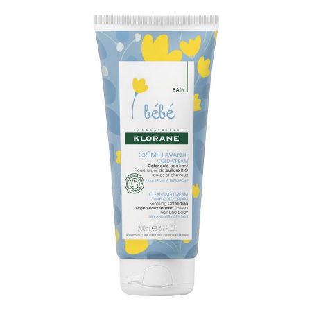 Crema de curatare cu Cold Cream, 200 ml, Klorane Bebe