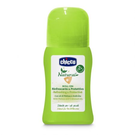 Roll-on revigorant  protector cu ulei de Melissa si Andiroba, 60ml, 2luni+, Chicco