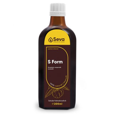 Solutie hidroalcoolica S Form, 200 ml, Seva