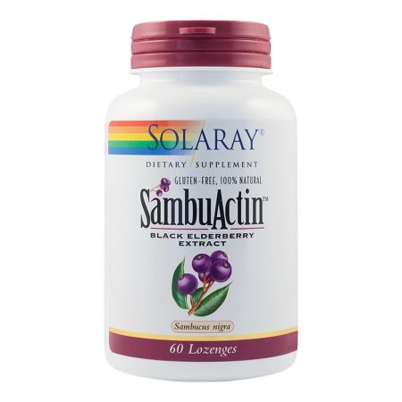 Sambuactin 1200mg Solaray, 60 tablete, Secom