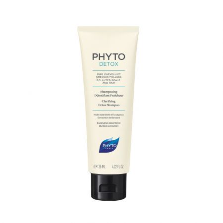 Sampon detoxifiant pentru par si scalp Phytodetox, 125 ml, Phyto 