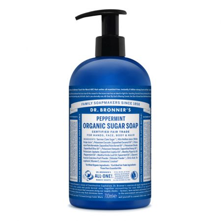 Sapun lichid cu menta Shikakai, 710 ml, Dr. Bronner's