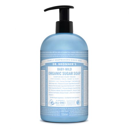 Sapun lichid fara parfum pentru copii Shikakai, 710 ml, Dr. Bronner's