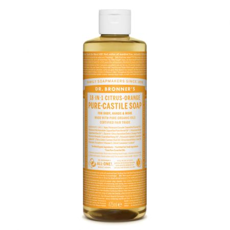 Sapun magic lichid 18in1 cu citrice, 475 ml, Dr. Bronner's