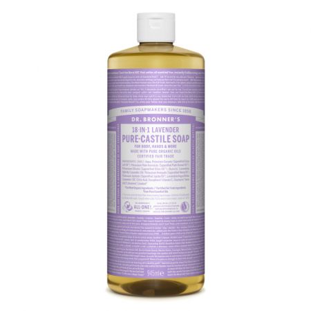 Sapun magic lichid 18in1 cu lavanda, 945 ml, Dr. Bronner's