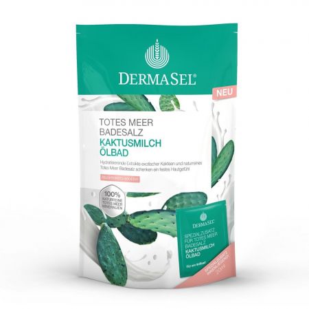 Sare de baie cu lapte de cactus, 400 g, Dermasel