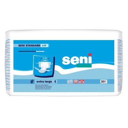 Scutece cu sistem inchis Standard Air, Extra Large, 30 bucati, Seni