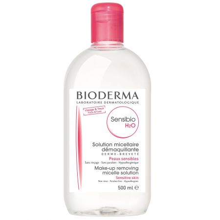 Solutie micelara Sensibio H2O, 500 ml, Bioderma