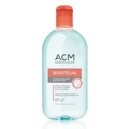 Lotiune micelara pentru fata si ochi Sensitelial, 500 ml, Acm