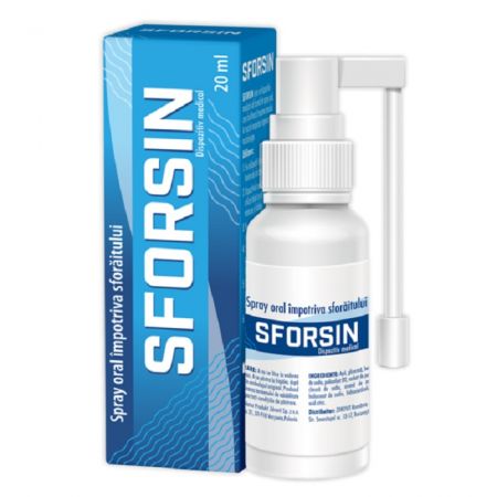 Sforsin spray antisforait, 20ml, Zdrovit 