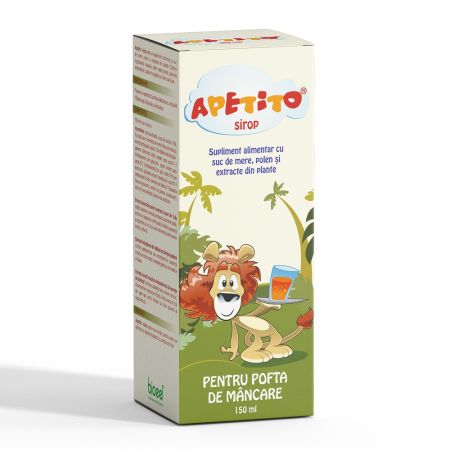 Sirop Apetito, 150 ml, Bioeel