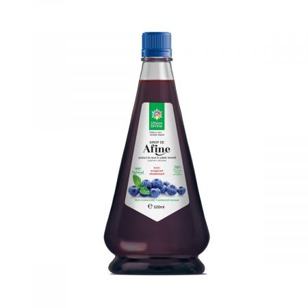 Sirop de afine, 520 ml, Steaua Divina