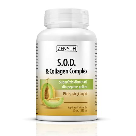 S.O.D. and Collagen Complex, 80 capsule, Zenyrh