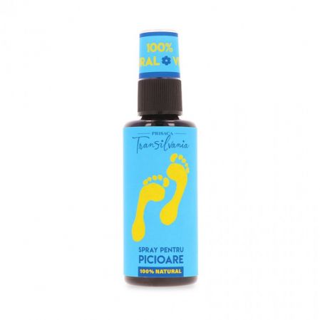 Spray de picioare 100% natural, 50 ml, Prisaca Transilvania