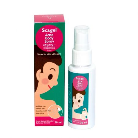 Spray pentru acneea de pe corp, spate si piept Scagel Acne, 30 ml, Cyble