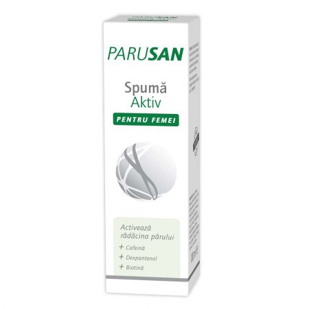 Parusan Spuma de par Aktiv pentru femei, 100 ml, Theiss Naturwaren