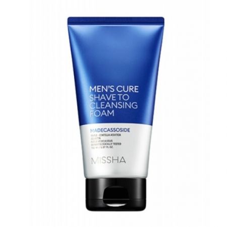 Spuma pentru ras si curatare faciala Men's Cure, 150 ml, Missha