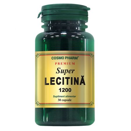 Premium Super Lecitina 1200 mg, 30 capsule, Cosmopharm