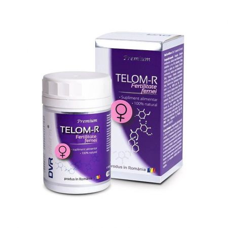 Telom-R Fertilitate Femei, 120 capsule, DVR Pharm