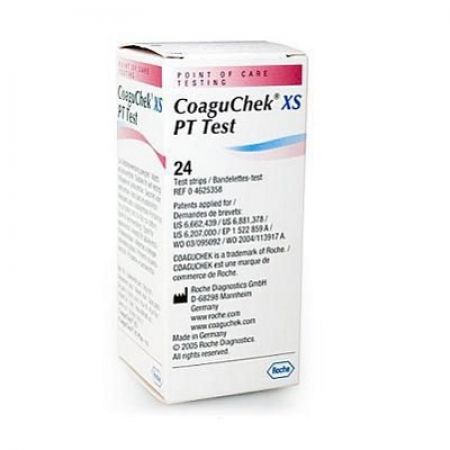 Teste de masurare a INR-ului pentru CoaguChek XS, 24 bucati, Roche