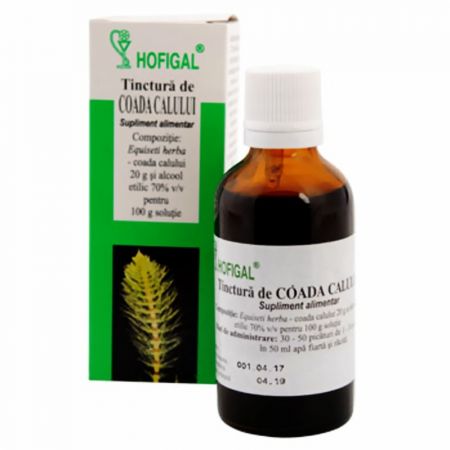 Tinctura de Coada Calului, 50 ml, Hofigal