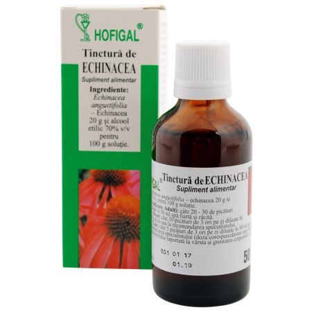 Tinctura de Echinacea, 50 ml, Hofigal