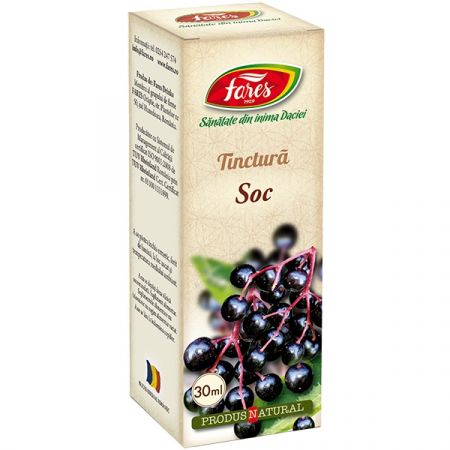 Tinctura de Soc fructe, 30 ml, Fares