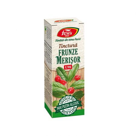 Tinctura din frunze de merisor, U98,50 ml, Fares