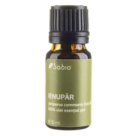 Ulei 100% pur esential Ienupar, 10 ml, Sabio