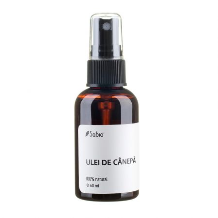 Ulei de canepa, 60ml, Sabio