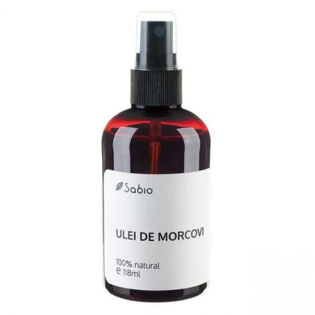 Ulei de morcovi, 118 ml, Sabio