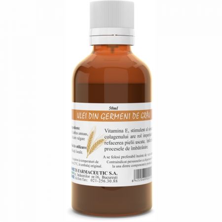 Ulei de germeni de grau, 50 ml, Tis Farmaceutic