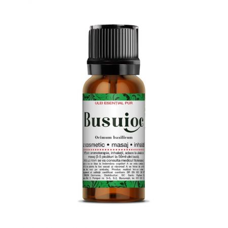 Ulei esential pur de busuioc, 10 ml, Steaua Divina