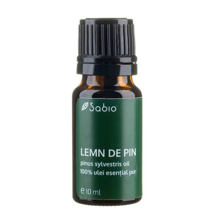 Ulei esential lemn de pin pur, 10 ml, Sabio