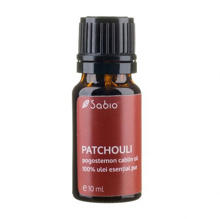 Ulei esential patchouli pur, 10 ml, Sabio